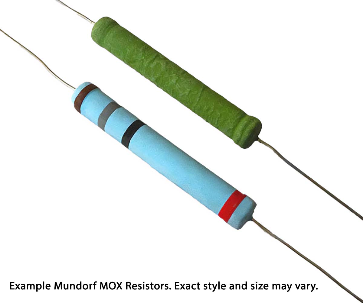 Example Mundorf MOX Resistor