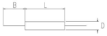 Approximate Dimensions: L=52mm B=35mm D=8mm