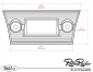 RetroSound Radio Chevrolet Malibu 1966-1967 Style