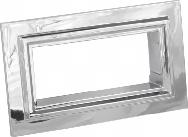 RetroSound Bezel 121 Chrome Universal Ford Style