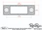 RetroSound Radio Alfa Giulia 1955-1968 Black Chrome Style