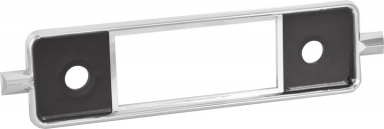 RetroSound Faceplate 504 1958-67 VW Black Chrome Trim