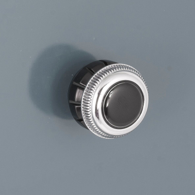 RetroSound Black Dot Chrome Knob Set 53-98