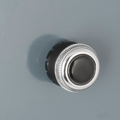 RetroSound Black Dot Chrome Knob Set 53-98b