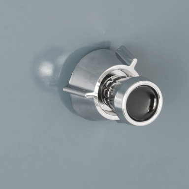 RetroSound Black Dot Chrome Knob Set 54-75