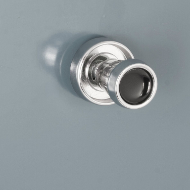RetroSound Black Dot Chrome Knob Set 54-76