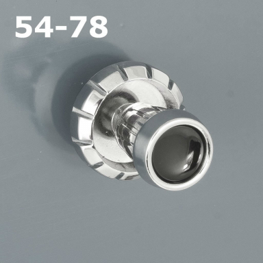 RetroSound Black Dot Chrome Knob Set 54-78