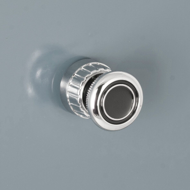 RetroSound Black Dot Chrome Knob Set 55-74