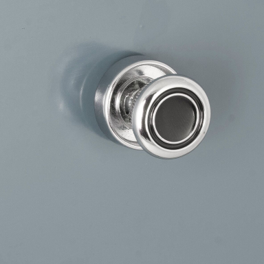 RetroSound Black Dot Chrome Knob Set 55-76