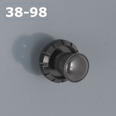 RetroSound Black Knob Set 38-98