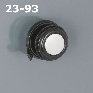 RetroSound Chrome Dot Knob Set 23-93