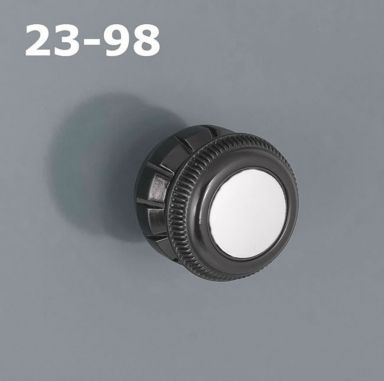 RetroSound Chrome Dot Knob Set 23-98