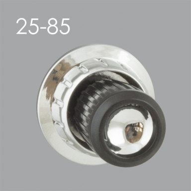 RetroSound Chrome Dot Knob Set 25-85