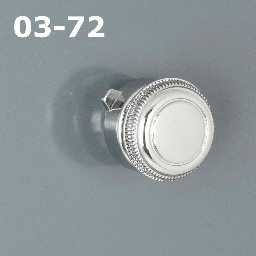 Soundlabs Group RetroSound Car Radio Knob Set Chrome 0372