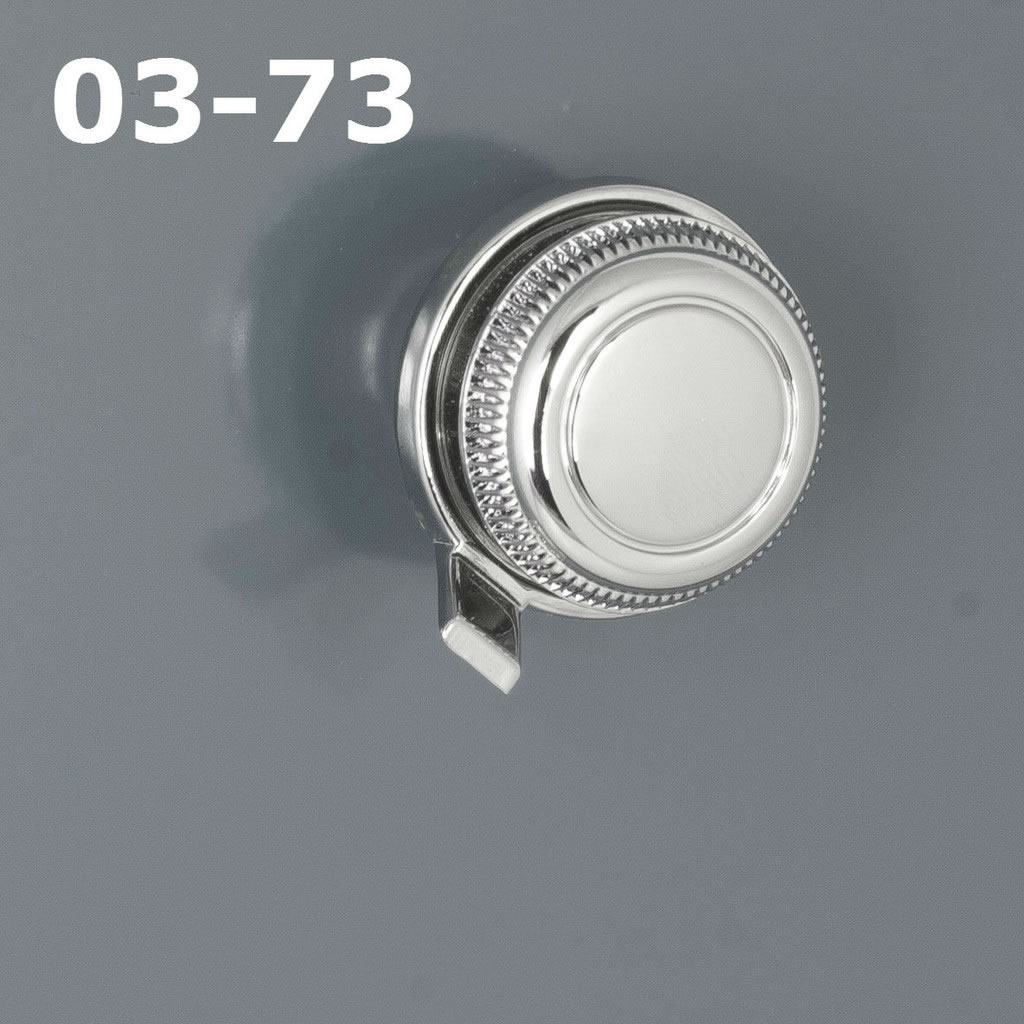 Soundlabs Group RetroSound Car Radio Knob Set Chrome 0373