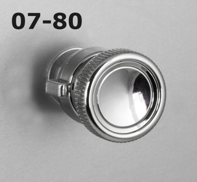 RetroSound Chrome Knob Set 07-80