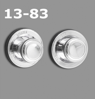 RetroSound Chrome Knob Set 13-83