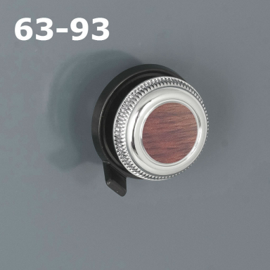 RetroSound Woodgrain Knob Set 63-93