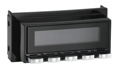 Replacement RetroSound RetroRadio Face Black Trim Chrome Buttons