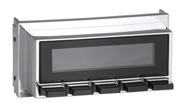 Replacement RetroSound RetroRadio Face Chrome Trim Black Buttons