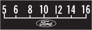 RetroSound Screen Protector SCP-8 Ford Style