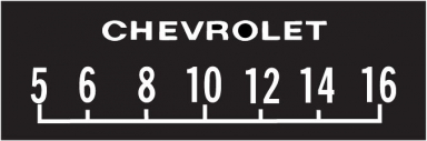 RetroSound Screen Protector SCP-16 GM Chevrolet Style