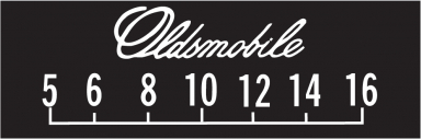 RetroSound Screen Protector SCP-27 GM Oldsmobile Style