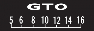 RetroSound Screen Protector SCP-30 GM Pontiac GTO Style