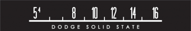 RetroSound Screen Protector SCP-37 Dodge Solid State Redondo Style