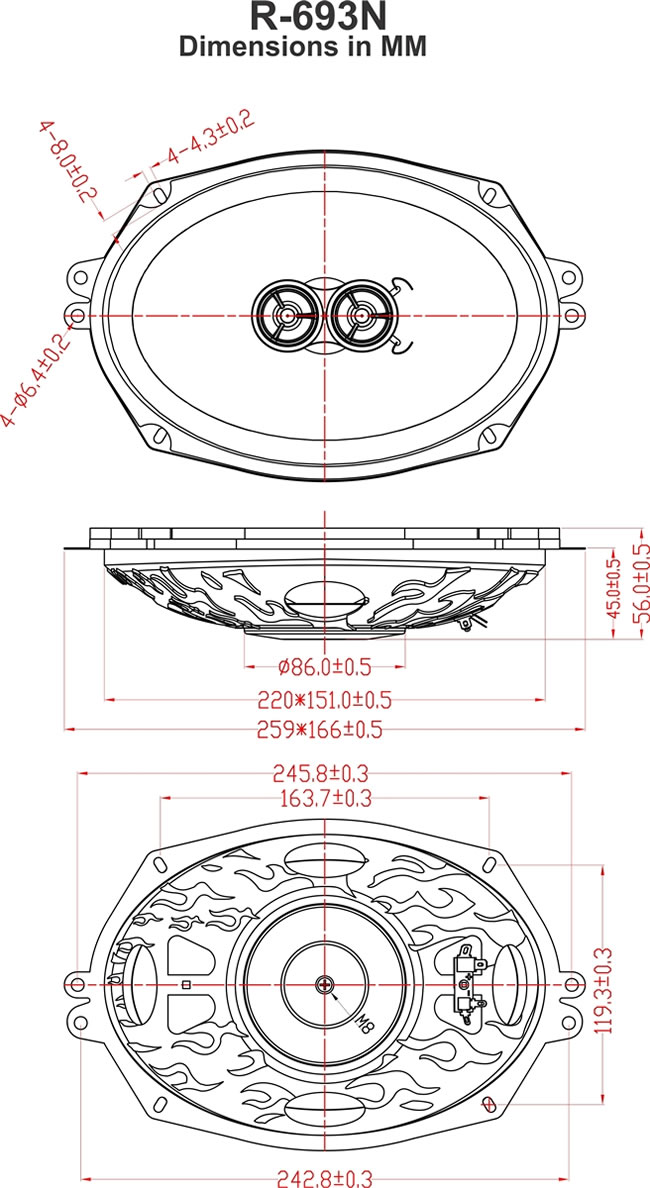 6x9 Speaker Dimensions Design Talk