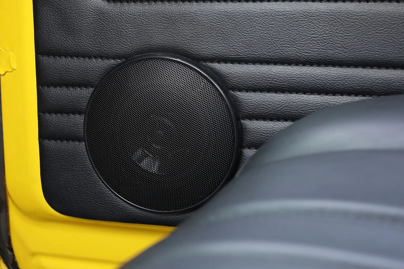 Example RetroSound speaker installation.