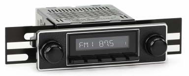 RetroSound Radio Alfa Giulia 1955-1968 Black Chrome Style