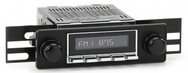 RetroSound Radio Black Pebble Style
