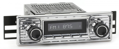 RetroSound Radio Chrome Scallop Style