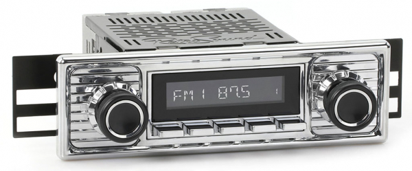RetroSound Radio Chrome Scallop Style