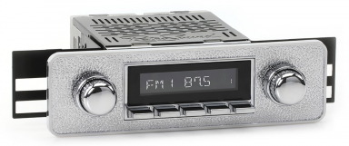 RetroSound Radio Chrome Pebble Style