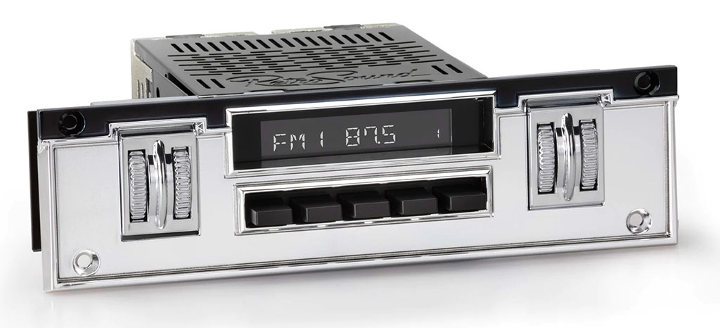 RetroSound Redondo RT Radio Dodge Dart 1967-1969 Style with Faceplate