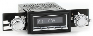RetroSound Radio Ford Mercury Cougar 1967-1973 Black Bezel Style