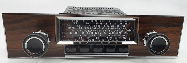 RetroSound Radio Holden HK HT HG Blackwood Style