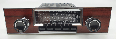 RetroSound Radio Holden HK HT HG Rosewood Style