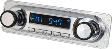 RetroSound Huntington Radio Ford Bronco 1968-1977 Chrome Style DIN