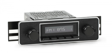 RetroSound Radio VW Beetle 1968-1985 Black Chrome Style