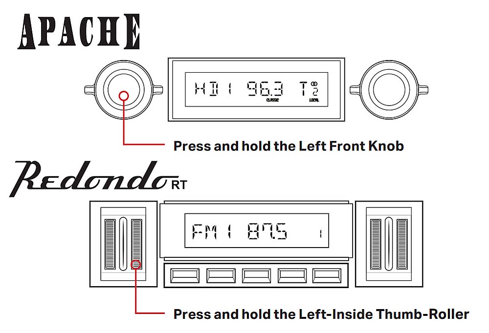 Apache and Redondo RT Style Select Panel