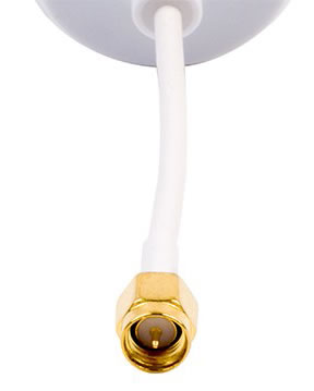 RF Explorer Cloverleaf dual band 2.4 / 5.8GHz omnidirectional SMA Antenna Connection - note supplied device may appear slightly different to to varying batches.