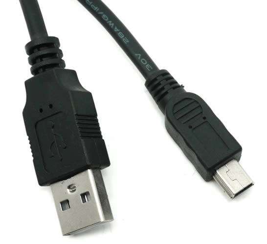 1m Mini USB Cable.