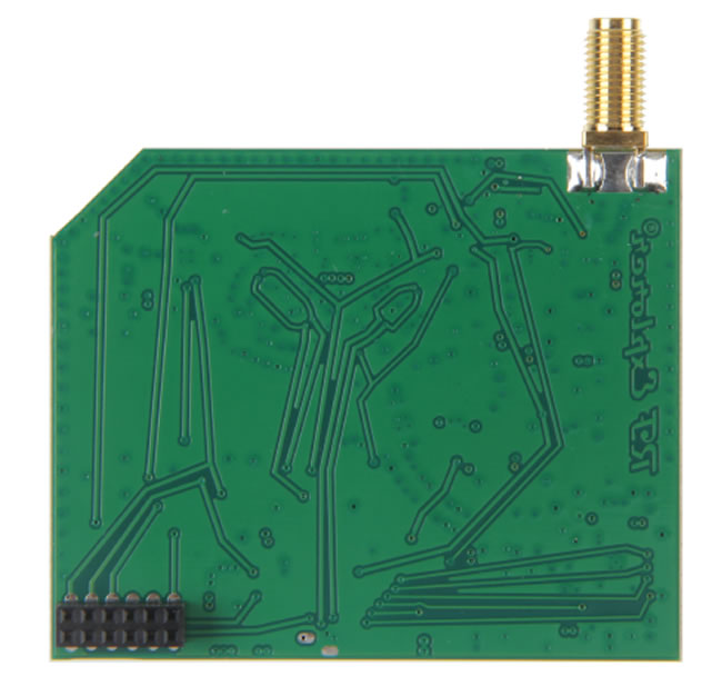 RF Explorer Signal Generator Expansion Board rear view.