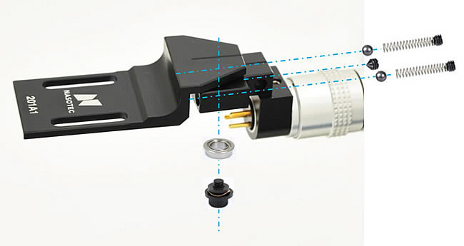 Swing Headshell exploded view.