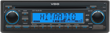 VDO CD716 UB BU Bluetooth CD Car Radio
