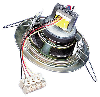 Visaton DL10 - 100V Ceiling Speaker rear view.