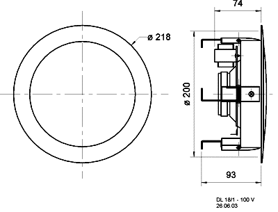 Loudspeaker Driver Dimensions and Measurements - all dimensions in mm (approx.)